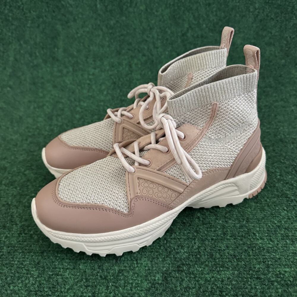 Coach G4708 High Top Lace Up Running Sneaker Shoes Women Size 8 B C245 - Picture 2 of 16